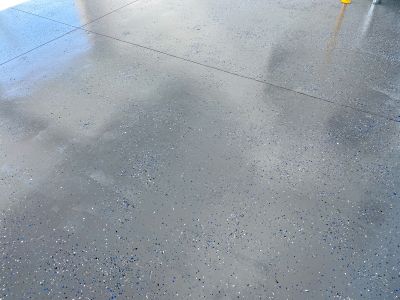 Decorative concrete finishes